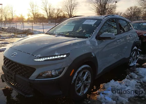 2022 Hyundai Kona Sel from USA, damaged, VIN KM8K3CAB2NU759102